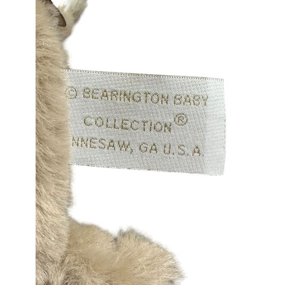 Bearington Baby Collection Flat‎ Sloth Lovey Security Blanket Soother NWT - Picture 6 of 6